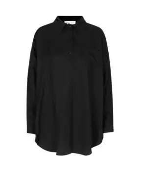 Рубашка с длинными рукавами и шнуровкой на спине Samse Samse, черный