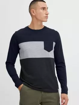 Рубашка с длинными рукавами idmatheo Indicode, синий