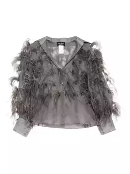 Рубашка с длинными рукавами Isabel Sanchis, серый