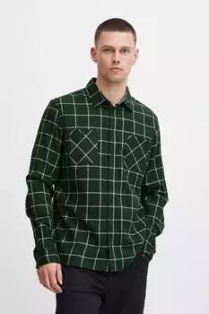 Рубашка с длинными рукавами из смесового материала "BLEND BHShirt", цвет Deep Forest
