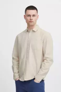 Рубашка с длинными рукавами из смесового материала "BLEND BHShirt", серый