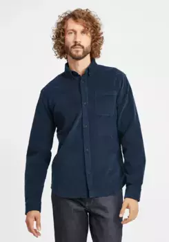 Рубашка с длинными рукавами из смесового материала "BLEND BHClody", цвет Dress Blues