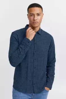 Рубашка с длинными рукавами из смесового материала "BLEND BHShirt", цвет Dress Blues