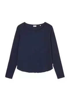 Рубашка с длинными рукавами из трикотажной ткани с узором «слэб» Marc O'Polo Denim, цвет 834 scandinavian