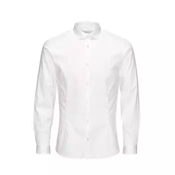 Рубашка с длинными рукавами Jack & Jones, белый