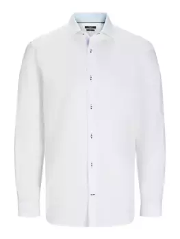 Рубашка с длинными рукавами Jack & Jones "JPRBLAPARKER DETAIL L/S SHIRT NOOS", белый