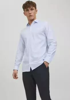 Рубашка с длинными рукавами Jack & Jones "JPRBLAPARKER SHIRT L/S", синий