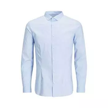 Рубашка с длинными рукавами Jack & Jones, синий