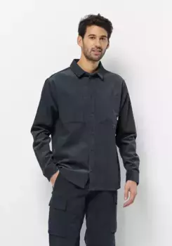 Рубашка с длинными рукавами Jack Wolfskin "TRACKFINDER SHIRT M", синий