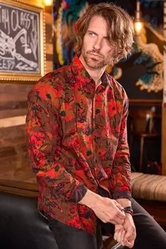 Рубашка с длинными рукавами Joe s rose and poppy Joe Browns, коричневый