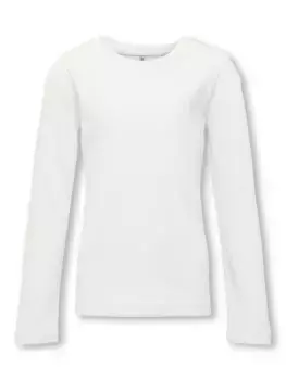 Рубашка с длинными рукавами KIDS ONLY "KOGNEW ONLY L/S TEE JRS NOOS", цвет Cloud Dancer