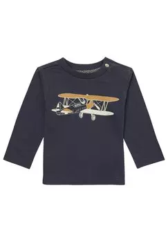 Рубашка с длинными рукавами LANGARM Noppies, цвет india ink