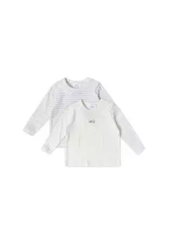 Рубашка с длинными рукавами LANGARM SET 2 PER PACK Stellou & friends, цвет grau wei