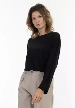 Рубашка с длинными рукавами LANGARM usha, черный