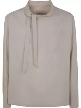 Рубашка с длинными рукавами Lanvin, нейтральный
