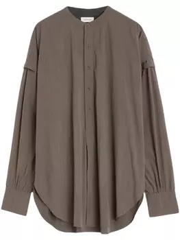 Рубашка с длинными рукавами LEMAIRE, коричневый