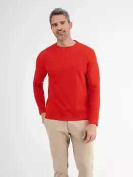 Рубашка с длинными рукавами LERROS "Рубашка с длинными рукавами LERROS структурированного качества", цвет Lava Red