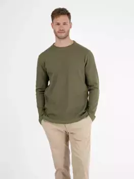 Рубашка с длинными рукавами LERROS "Рубашка с длинными рукавами LERROS структурированного качества", цвет Aged Olive