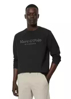 Рубашка с длинными рукавами Marc O'Polo, черный