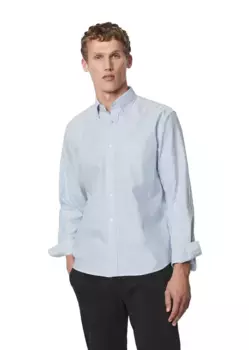 Рубашка с длинными рукавами Marc O'Polo, цвет Multi/ Cool Cobalt