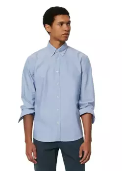 Рубашка с длинными рукавами Marc O'Polo, цвет Multi/Cool Cobalt