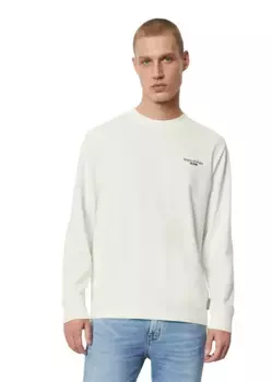 Рубашка с длинными рукавами Marc O'Polo DENIM "с принтом на спине", белый
