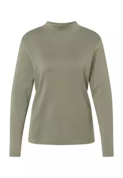 Рубашка с длинными рукавами Марни, воротник стойка, женская Adagio, цвет Oliv