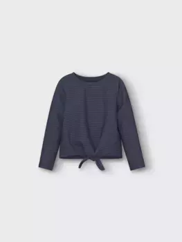 Рубашка с длинными рукавами Name It "NMFLARIANA LS TOP PB", синий