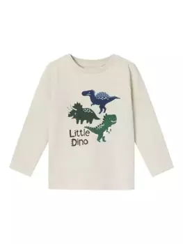 Рубашка с длинными рукавами Name It "NMMKELTO LS TOP", цвет Peyote Melange