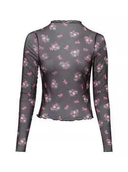 Рубашка с длинными рукавами nmlesley Noisy May, черный