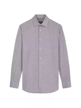 Рубашка с длинными рукавами OoohCotton Bugatchi, синий