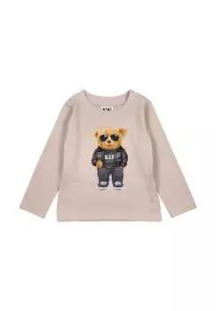 Рубашка с длинными рукавами осень зима Nini, коричневый