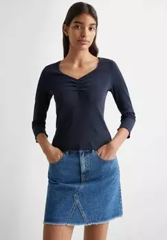 Рубашка с длинными рукавами PARIS Mango Kids, цвет donkermarine