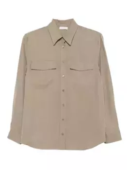 Рубашка с длинными рукавами Peserico, зеленый