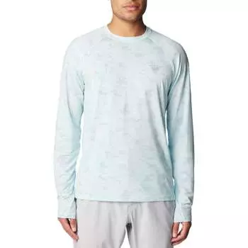 Рубашка с длинными рукавами pfg uncharted Columbia, синий