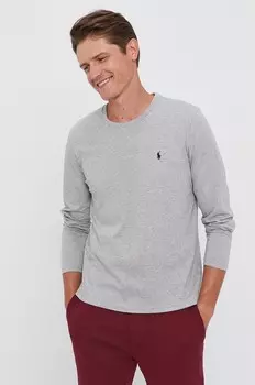 Рубашка с длинными рукавами Polo Ralph Lauren, серый