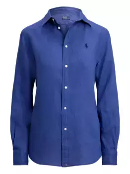 Рубашка с длинными рукавами POLO RALPH LAUREN, синий
