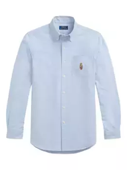 Рубашка с длинными рукавами POLO RALPH LAUREN, синий