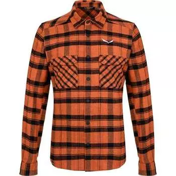 Рубашка с длинными рукавами Puez AW мужская Salewa, цвет Autumnal