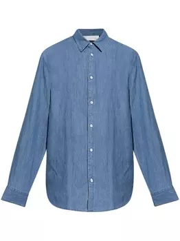 Рубашка с длинными рукавами rag & bone, синий