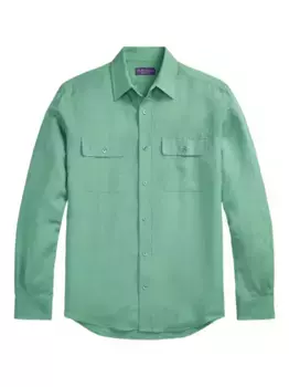 Рубашка с длинными рукавами Ralph Lauren Purple Label, зеленый