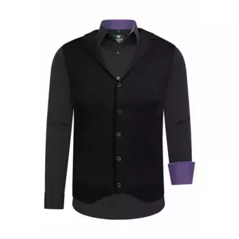 Рубашка с длинными рукавами Расти Нила, включая рубашку с длинными рукавами и жилет Rusty Neal, фиолетовый