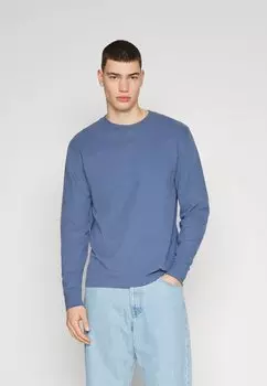 Рубашка с длинными рукавами RELAXED LONG-SLEEVE HEAVYWEIGHT COTTON CREW T-SHIRT Hollister Co., цвет TEAL
