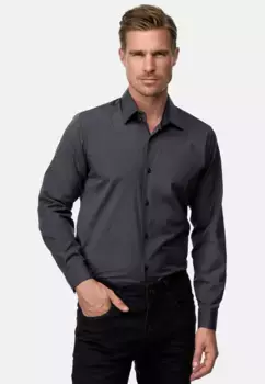 Рубашка с длинными рукавами Rusty Neal, жилетом и галстуком, антрацит