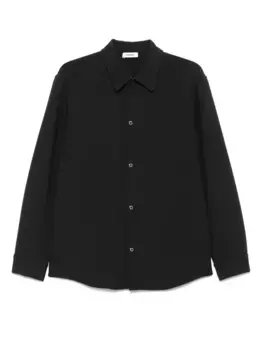 Рубашка с длинными рукавами SANDRO, серый