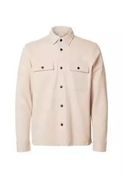 Рубашка с длинными рукавами Selected, цвет oatmeal