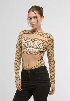 Рубашка с длинными рукавами SLAWA Von Dutch, бежевый