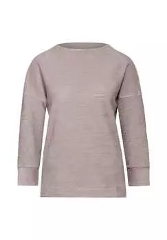 Рубашка с длинными рукавами Street One, бежевый