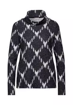 Рубашка с длинными рукавами Street One, черный