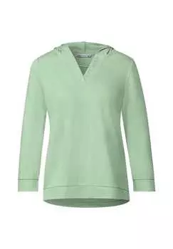 Рубашка с длинными рукавами Street One, зеленый